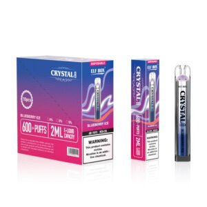 pvitebcb600 BLUEBERRY ICE Elf Box CRYSTAL BAR 600 GHIACCIO AL MIRTILLO