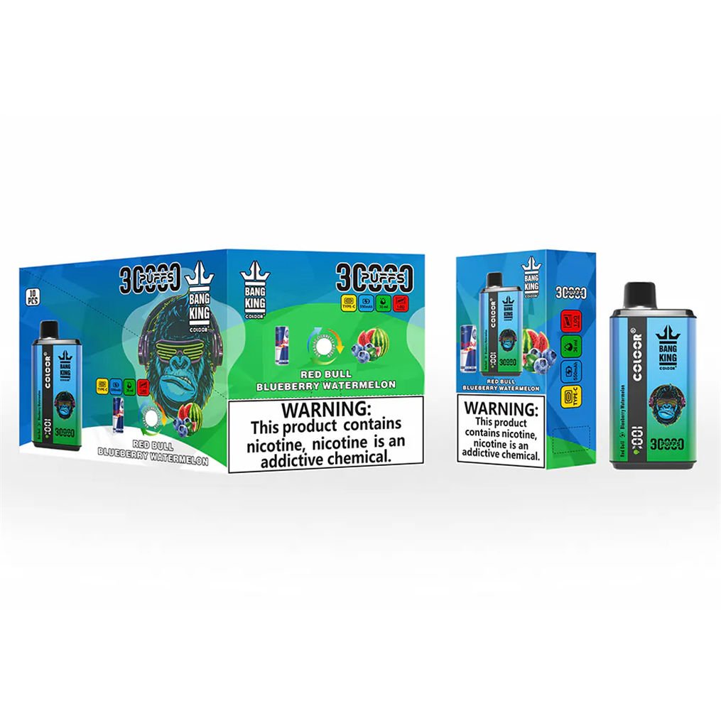 Red Bull Mirtillo Anguria Bang King 30000 Red Bull Blueberry Watermelon