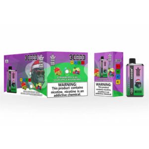 Strawberry Kiwi Sour Apple Raspberry Bang King 30000