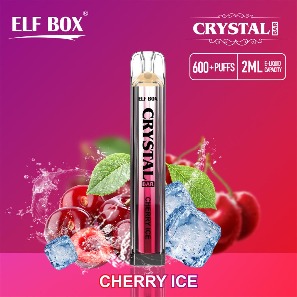 GHIACCIO ALLA CILIEGIA Elf Box CRYSTAL BAR 600 CHERRY ICE pvitebcb600
