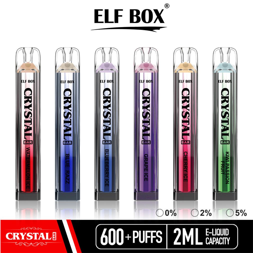 Facile da usare Elf Box CRYSTAL BAR 600 pvitebcb600