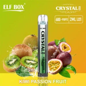 KIWI FRUTTO DELLA PASSIONE Elf Box CRYSTAL BAR 600 KIWI PASSION FRUIT pvitebcb600