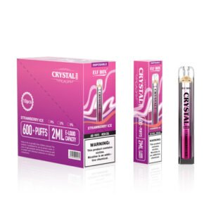 pvitebcb600 STRAWBERRY ICE Elf Box CRYSTAL BAR 600 GHIACCIO ALLA FRAGOLA