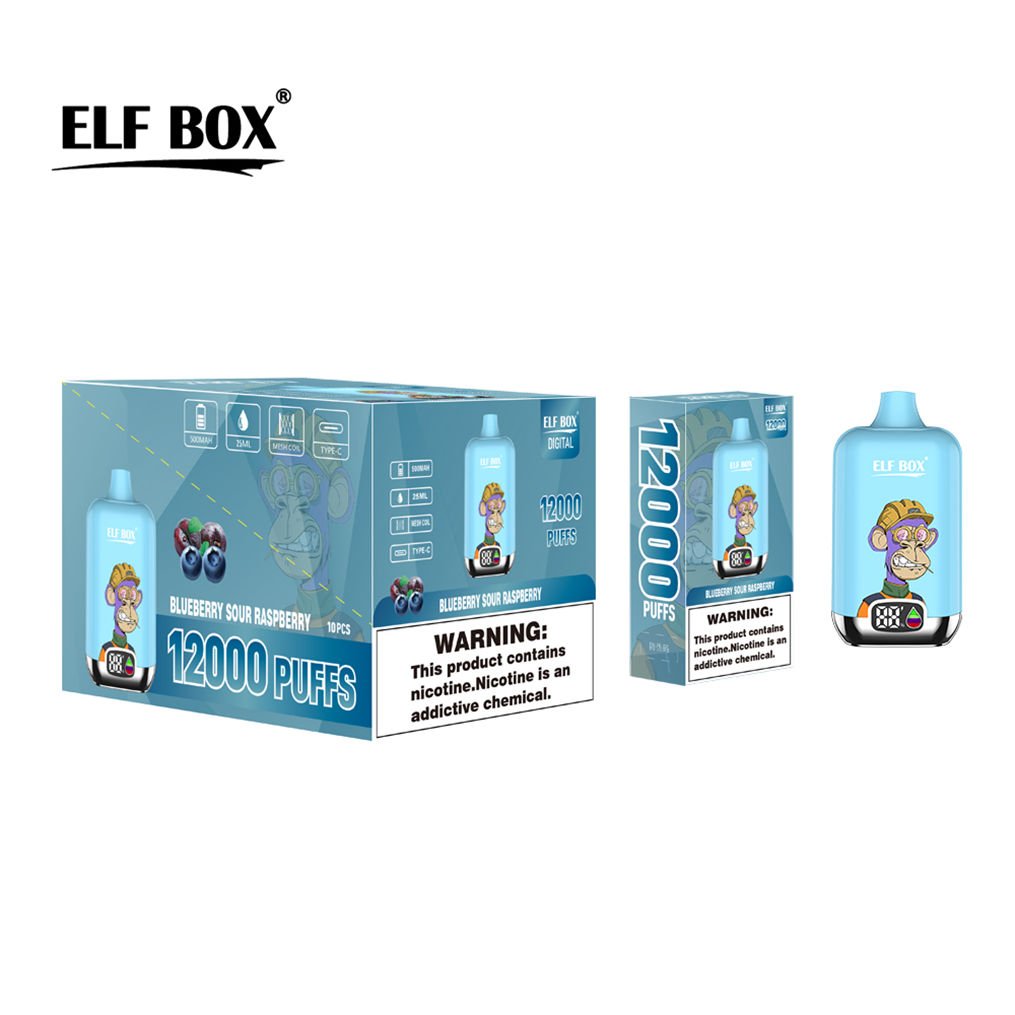 blueberry sour raspberry elf box digital 12000 pvitebd12000