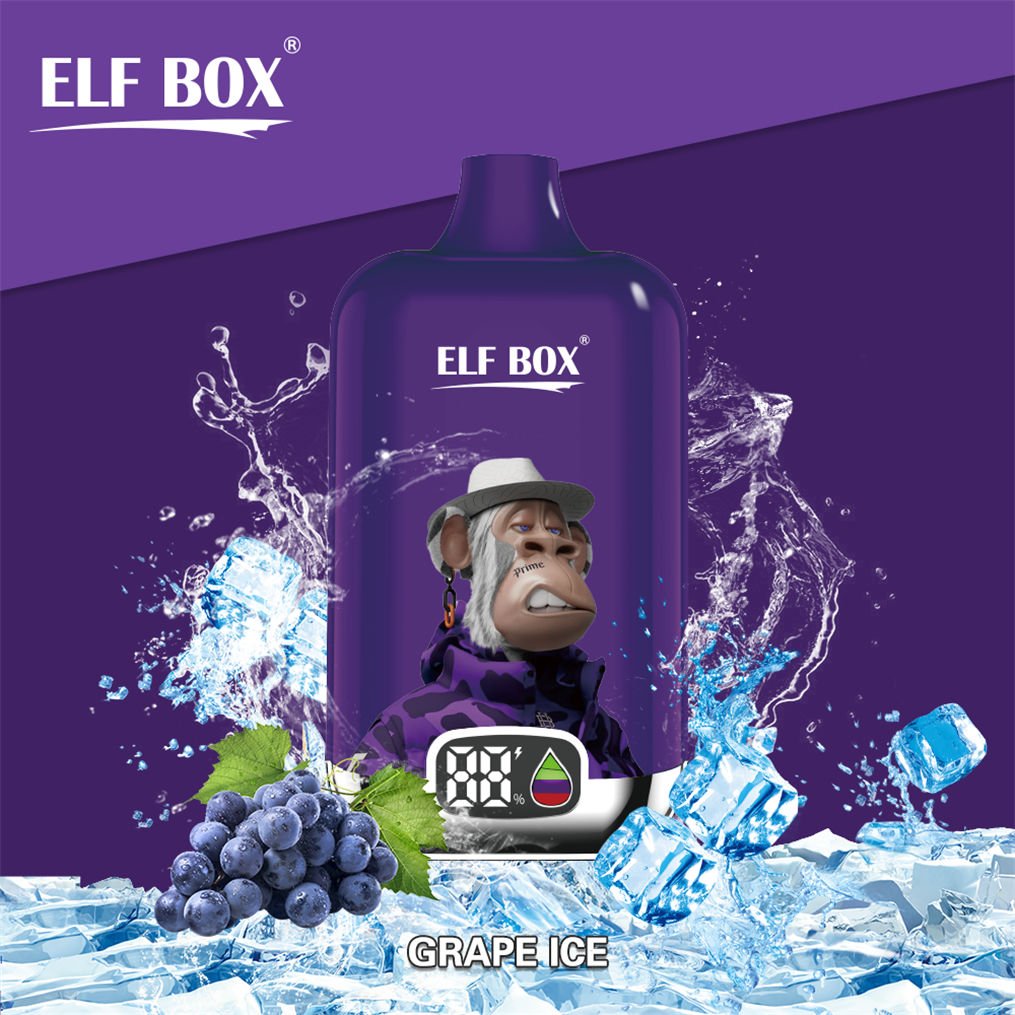 grape ice elf box digital 12000 pvitebd12000