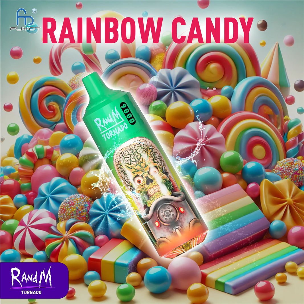 caramelle arcobaleno RandM Tornado 9000 pvitrt9000