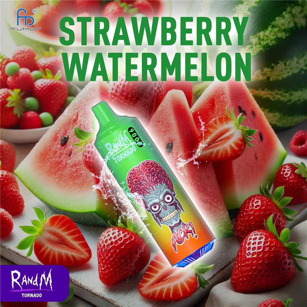 anguria fragola RandM Tornado Vape 9000 pvitrt9000