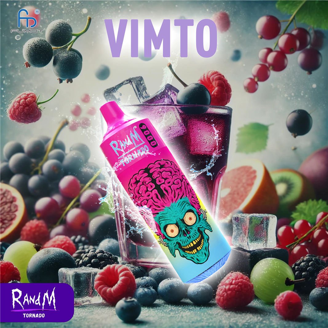 vimto RandM Tornado Vape 9000 pvitrt9000