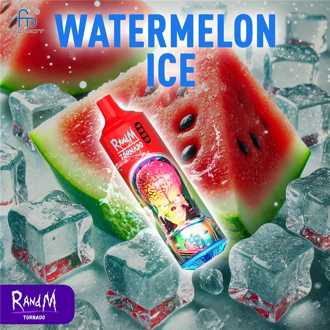 ghiaccio all'anguria RandM Tornado Vape 9000 pvitrt9000
